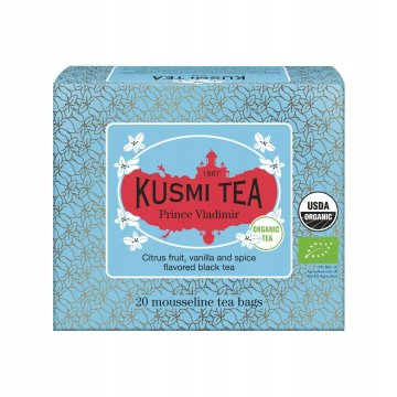 Kusmi Tea črni čaj s citrusi in začimbami, ekološki 40 g