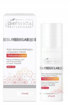 Bielenda SupremeLab Dermore revitalizacijska krema s peptidi in polinukleotidi 50 ml