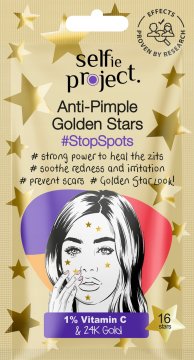 Selfie Project SELFIE PROJEKT #StopSpots Golden Stars vitamin C obliži za mozolje 16