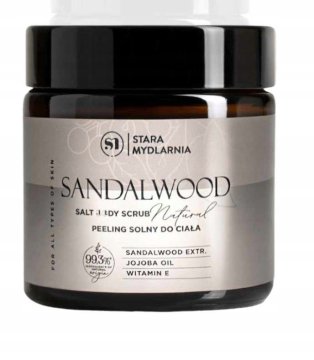 Piling za telo s sandalovino in soljo 260 g