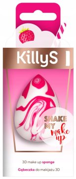 KillyS Shake My Make Up gobica za ličenje, 3D, jagoda 1 kos.