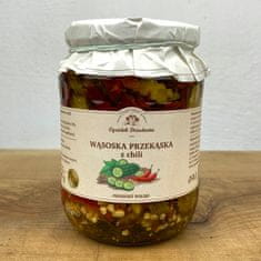 Ogródek Dziadunia Vložene kumarice Grandpa's Garden s čilijem, Wąsoska Przekąska 660 g