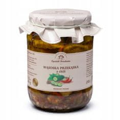 Ogródek Dziadunia Vložene kumarice Grandpa's Garden s čilijem, Wąsoska Przekąska 660 g