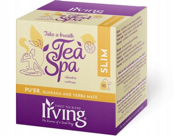 IN Tea Spa Slim Pu-erh čaj s hibiskusom, yerba matejem in guarano 30 g