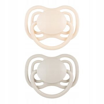 Canpol babies dentalAIR simetrična duda, silikonska, 0-6 m, 2 kosa.