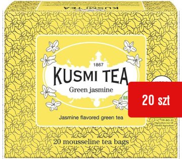 Kusmi Tea zeleni čaj z jasminom, ekološki 40 g
