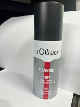 s.Oliver Classic Men deodorant v spreju za moške, 48 ur, 150 ml