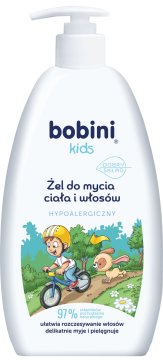 Bobini Kids hipoalergeni gel za umivanje telesa in las 500 ml