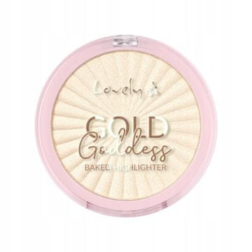 A LITTLE LOVELY CO. Osvetljevalec za obraz Gold Goddess, št. 02; 6 g