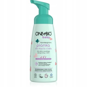 OnlyBio Baby hipoalergena pena za telo