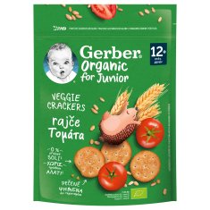 Gerber ekološki krekerji s paradižnikom, po 12 mesecih starosti 100 g