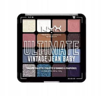 NYX ULTIMATE VINTAGE JEAN BABY PALETA SENČIL
