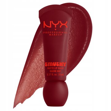 NYX SMUSHY Matte Lip vlažilni in matirajoči balzam za ustnice 07 Swipe 2 Smooth