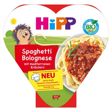 HiPP špageti bolonjez mesna jed 250 g od 12 mesecev