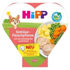 HiPP Večerja z zelenjavo in krompirjem ter svinjskim filejem od 12 mesecev 250 g