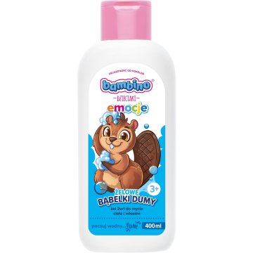 BAMBINO Emotions 2-v-1 gel za umivanje telesa in las za otroke 400 ml