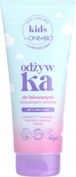 OnlyBio Kids balzam v oblaku za valovite in kodraste lase 200 ml