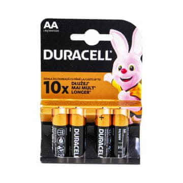 Duracell Alkalne baterije 1,5 V, AA, LR6/MN1500 4 kosi.