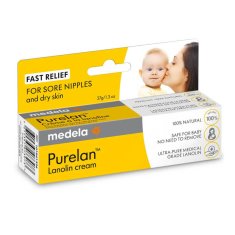 Medela Purelan lanolinsko mazilo za boleče bradavice in suho kožo 37 g