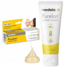 Medela Purelan lanolinsko mazilo za boleče bradavice in suho kožo 37 g