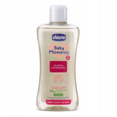 Chicco Baby Moments masažno olje, od 1. dneva starosti, 200 ml
