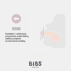 BIBS Slinčki Barvna duda, gumijasta, 0 m+, velikost 1 1 kos.