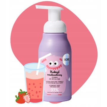 Yope pena za umivanje rok z vonjem jagodnega koktajla 300 ml