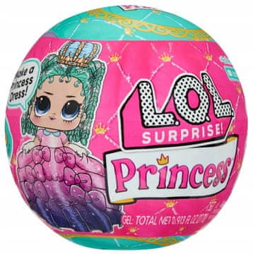 MGA LOL Surprise Doll 542193-EUC Princesine malčke Ustvarjalne DIY oblekice