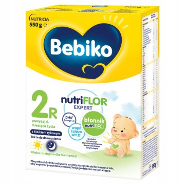 BEBIKO NUTRIflor Expert 2R mleko z riževo kašo za dojenčke 1 kos.