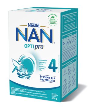 Nestlé Nan Optipro 4 mleko 650 g 1 kos.
