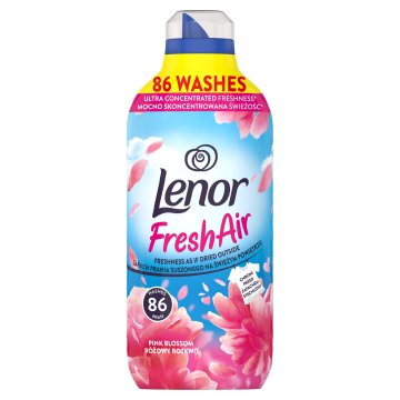 Lenor Mehčalec za perilo Fresh Air, roza cvet 1 204 ml