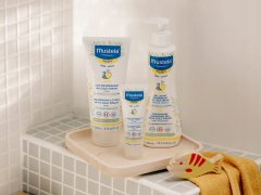 Mustela hranilna krema za obraz s hladno kremo za otroke od 1. dneva starosti 40 ml