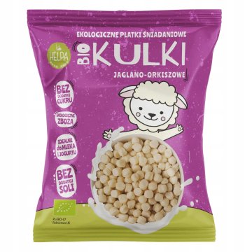 kroglice za zajtrk, proso-pira, ekološke 160 g