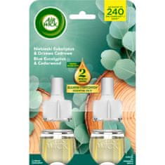 Air wick Polnilo za električno dišavo z vonjem modrega evkaliptusa in cedre 2x19 ml