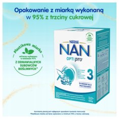Nestlé Nan Optipro 3 mlečna formula 650 g 1 kos.