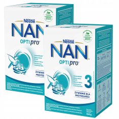 Nestlé Nan Optipro 3 mlečna formula 650 g 1 kos.