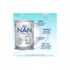 Nestle NAN Optipro Plus 1 HMO, formula za dojenčke, 400 g 1 kos.