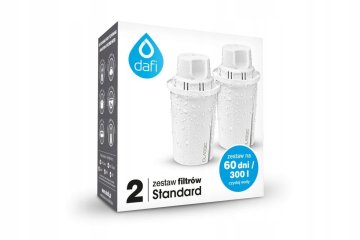 DAFI Classic vodni filtri, standardni, 60 dni/300 l okusne vode, 2 kosa.