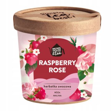 Brown House & Tea Sadni čaj , malina-vrtnica 60 g