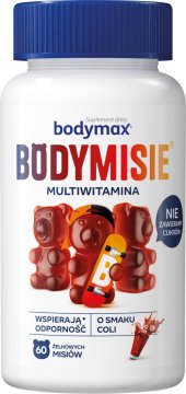 Bodymisie žele bonboni, multivitamin, okus kole, prehransko dopolnilo 60x2g