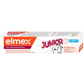 Elmex Zobna pasta Caries Professional za otroke (6-12 let) 75 ml