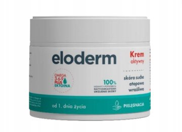 DE krema za suho, atopično in občutljivo kožo 300 ml omega 3 6 9 ektoin