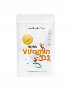 Health Labs Care MyKids gumijasti bonboni, vitamin D3, prehransko dopolnilo 60 kosov.
