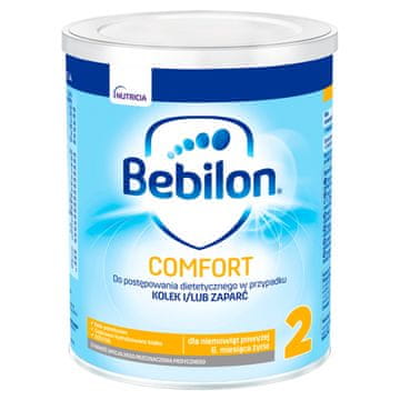 BEBILON Comfort 2 mlečna formula 400 g za kolike in zaprtje 1 kos.