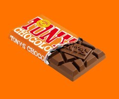 Tonyjeva mlečna čokolada Chocolonely z okusom karamele in morske soli 180 g