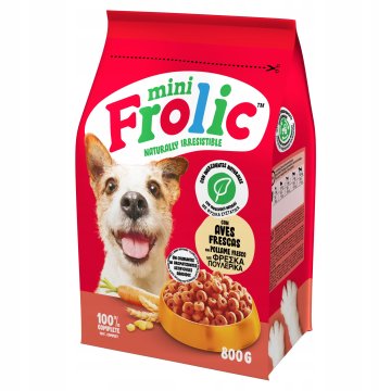 Frolic Mini suha hrana z govedino 800 g 1 kos.