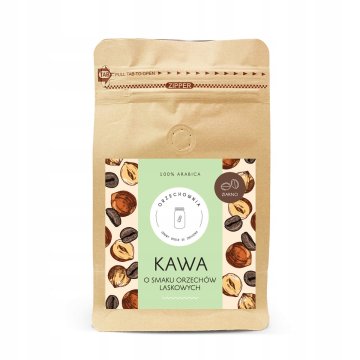 Mleta kava z okusom lešnika, 100% Arabica 200 g