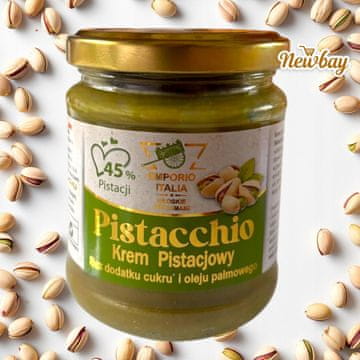 Emporio Italia pistacijeva krema, brez sladkorja in palmovega olja 180 g