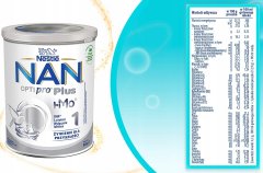 Nestlé NAN OPTIPRO Plus 1 HM-O mlečna formula za dojenčke od rojstva 800 g 1 kos.
