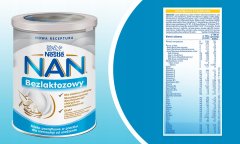 NAN ExpertPro mleko za dojenčke brez laktoze 400 g 1 kos.
